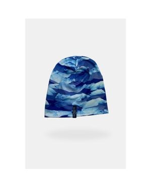 Alpine Fit Go All Winter Merino Wool Lined Hat - Blue