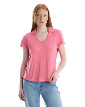 Wilt Short Sleeve Polo Tee - Red