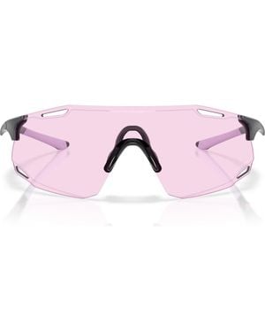 Oakley Gender Inclusive Cybr Dyno 139Mm Oversize Rectangle Sunglasses - Pink
