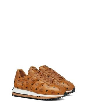 MCM Diamante Lo Sneakers - Brown