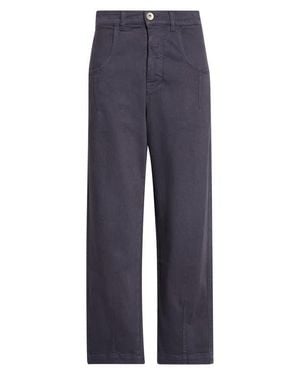 Eleventy Crop Straight Leg Jeans - Blue