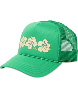 Billabong Embroidered Trucker Hat - Green