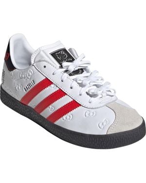 adidas X Hello Kitty Kids' Gazelle Sneaker - White