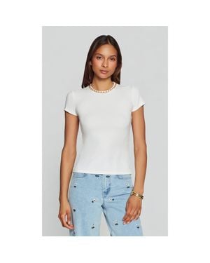 Generation Love Tate Chain Top - White