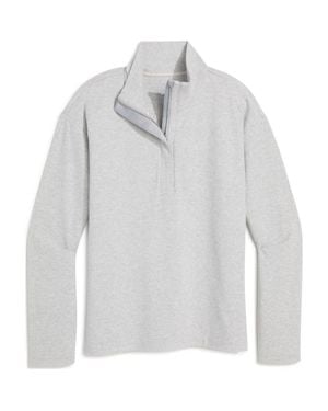 Vineyard Vines Calmwater Quarter Zip Pullover - Gray