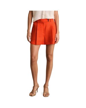 Reiss Raine Tailored Shorts in Pink | Lyst