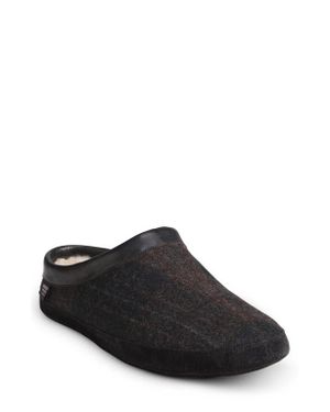 Allen Edmonds Kipp Genuine Shearling Lined Slipper - Black