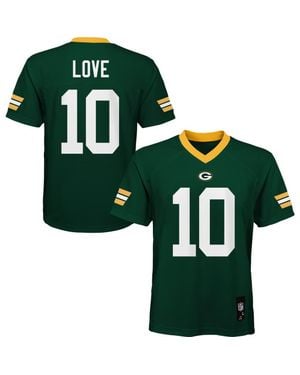Outerstuff Preschool Jordan Love Bay Packers Replica Player Jersey - Green