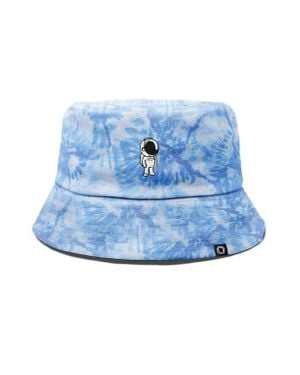 Alix Astronaut Cotton Bucket Hat - Blue