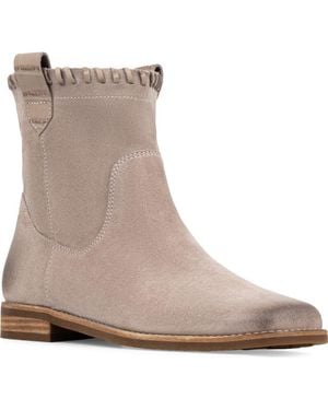 Donald J Pliner Karter Whipstitch Western Bootie - Brown