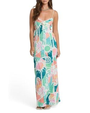 Billabong Horizons Maxi Dress - Blue
