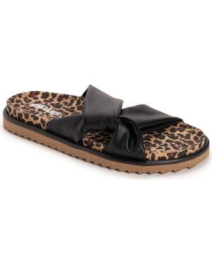 Muk Luks Jazmine Sandal - Black