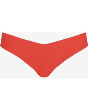 Commando Cotton Thong - Red