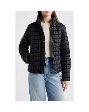 Cece Short Quilted Jacket - Black