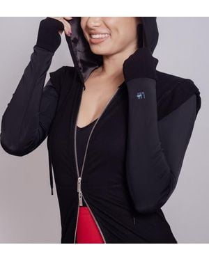 LAS Loungewear Com-Pressi-On Me Hybrid Hoodie - Blue
