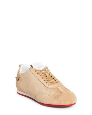 Christian Louboutin Eleonora T-Toe Sneaker - Brown
