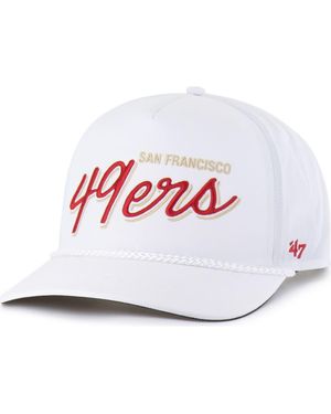 '47 San Francisco 49Ers Brrr Fairway Hitch Adjustable Hat - White