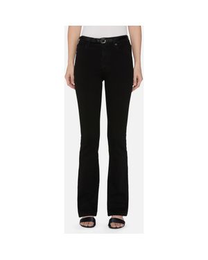 FRAME The Reboot High Waist Bootcut Jeans - Black
