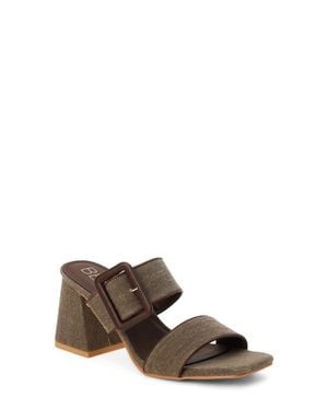 Matisse Lucy Block Heel Sandal - Brown