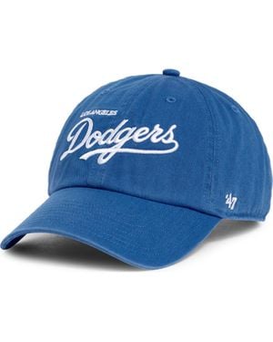 Sporty & Rich X La Dodgers Cotton Baseball Cap in Blue | Lyst