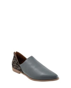 BUENO Beau Pointed Toe Loafer - Gray