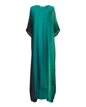 eem Vertical Ombre Kaftan - Green