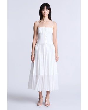BCBGMAXAZRIA Sara Dress - White