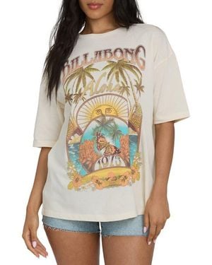 Billabong Forever Dawn Graphic Cotton T-Shirt - Multicolor