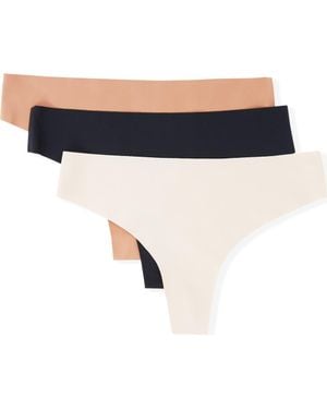 Etam Jessy 3-Pack Thongs - Blue