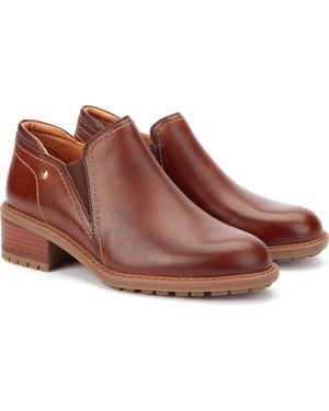 Pikolinos Medina Leather Bootie - Brown