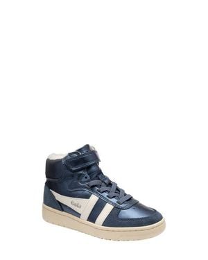 Gola Kids' Talon Glimmer High Top Sneaker - Blue