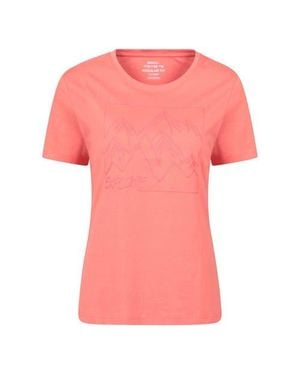 Mountain Warehouse Hiking Trail T-Shirt - Pink