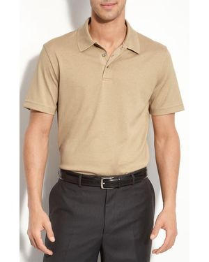 Robert Barakett 'Palermo' Pima Cotton Polo - Black