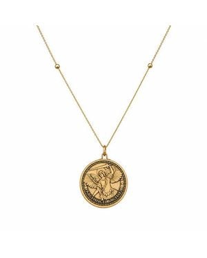 LIVY Better Together Mary/Michael Expandable Necklace - Metallic