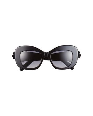 Dior Butterfly Butterfly Sunglasses, 51Mm in Black | Lyst