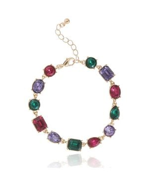 BCBGMAXAZRIA Multi-Stone Gem Bracelet - Multicolor