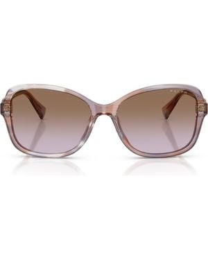 Ralph 57Mm Square Sunglasses - Brown