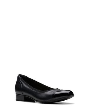 Clarks Krystine May Cap Toe Pump - Black