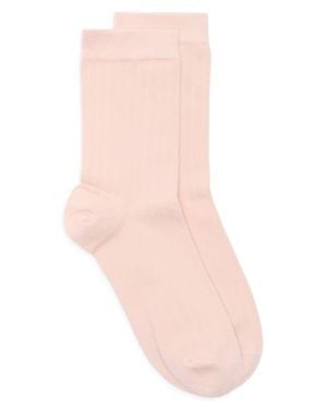 Nordstrom Ribbed Dress Socks - Pink