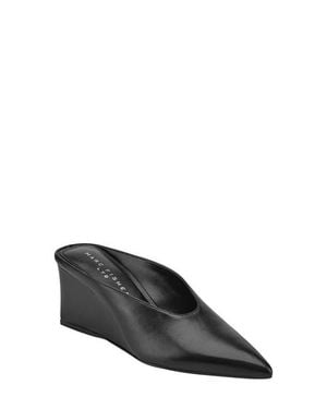 Marc Fisher Malley Pointed Toe Mule - Black