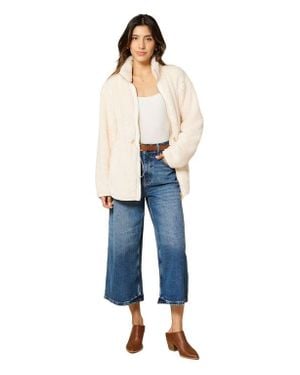 Softies Dreamplush Two Way Zip Jacket - Natural