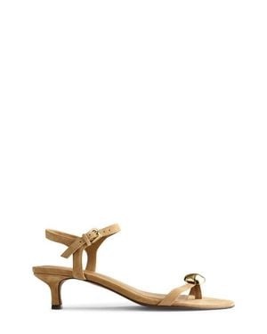 Madewell The Mila Organic Hardware Ankle Strap Sandal - Multicolor