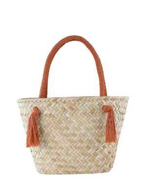 LIKHÂ Seagrass Large Tote Bag - Brown