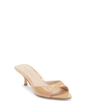 Stuart Weitzman Lexington 50 Mule - Natural