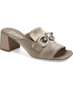 Pedro Garcia Umita Block Heel Sandal - Gray