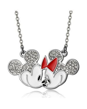 Disney Mickey & Minnie Mouse Fashion Necklace - Metallic