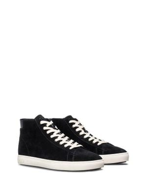 CLAE Bradley Leather Mid Top Sneaker - White