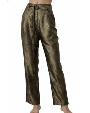 Monzlapur High Waisted Pant - Green