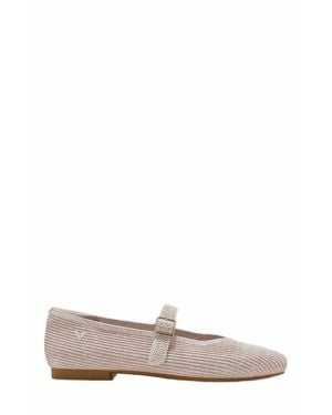 VIVAIA Margot Mary-Jane Square-Toe Ballet Flats - Pink