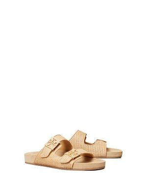 Tory Burch Mellow Slide Sandal - Natural
